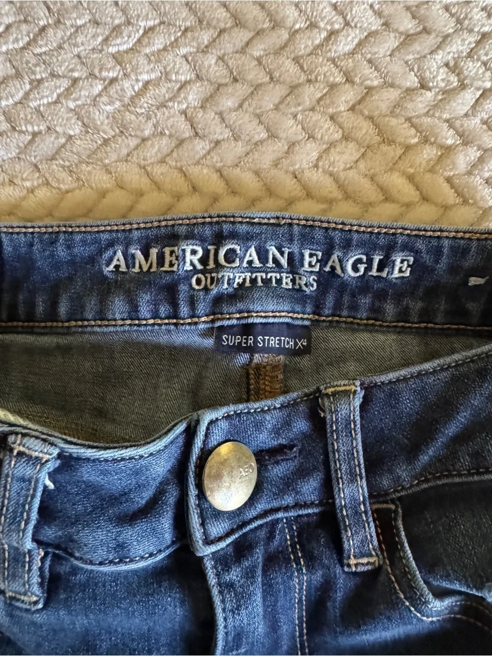 American‎ Eagle Outfitters Dark Blue Women's Jeggings Size 0